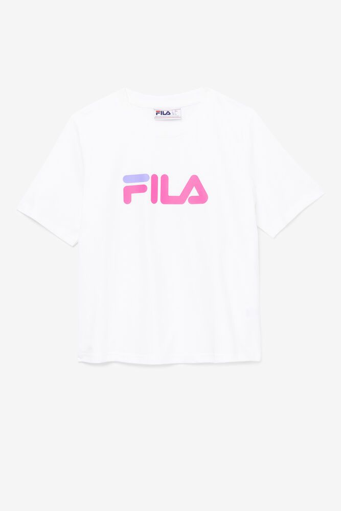 Fila T-Shirt Dame Hvide Miss Eagle JDH-947805